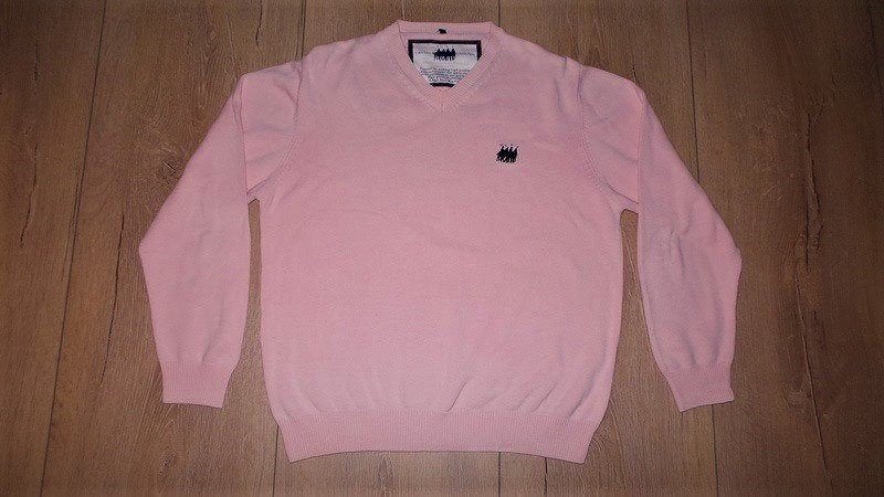 Van Santen V-hals trui roze maat M, Maat 48/50 (M), Ophalen of Verzenden, Zo goed als nieuw, Van Santen