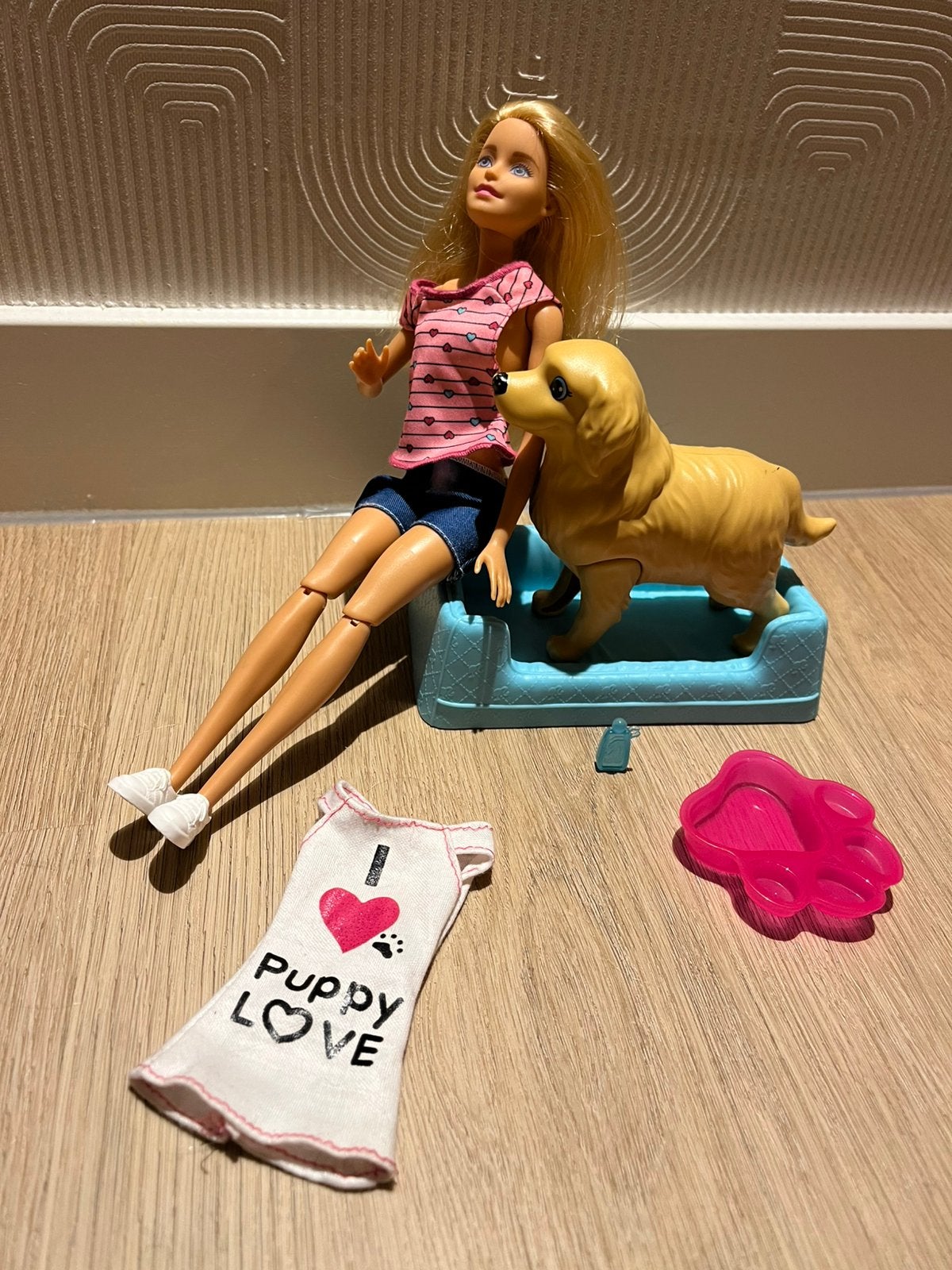 Barbie newborn pups, Ophalen of Verzenden, Gebruikt, Barbie