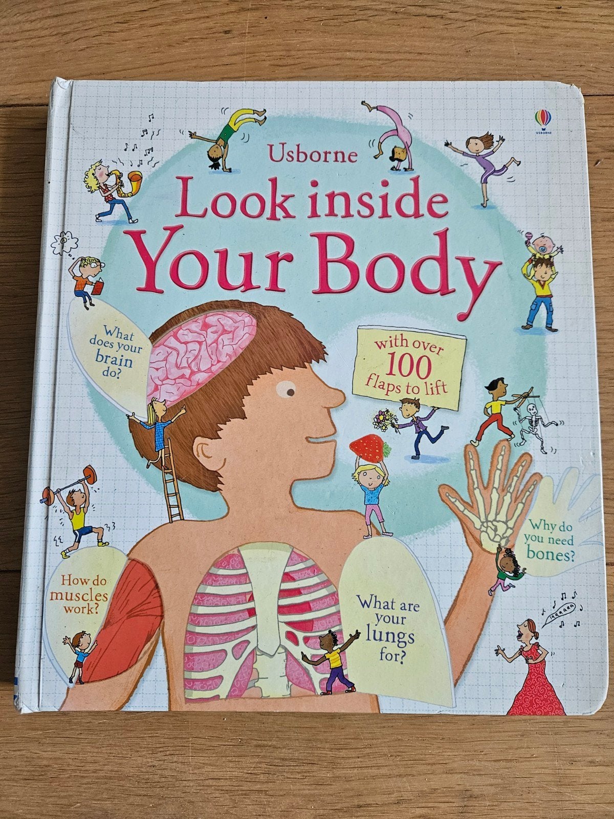 look inside your body english usborne - Leer over het mensel, Boeken, Ophalen of Verzenden, Gelezen, Katie Daynes, Non-fictie