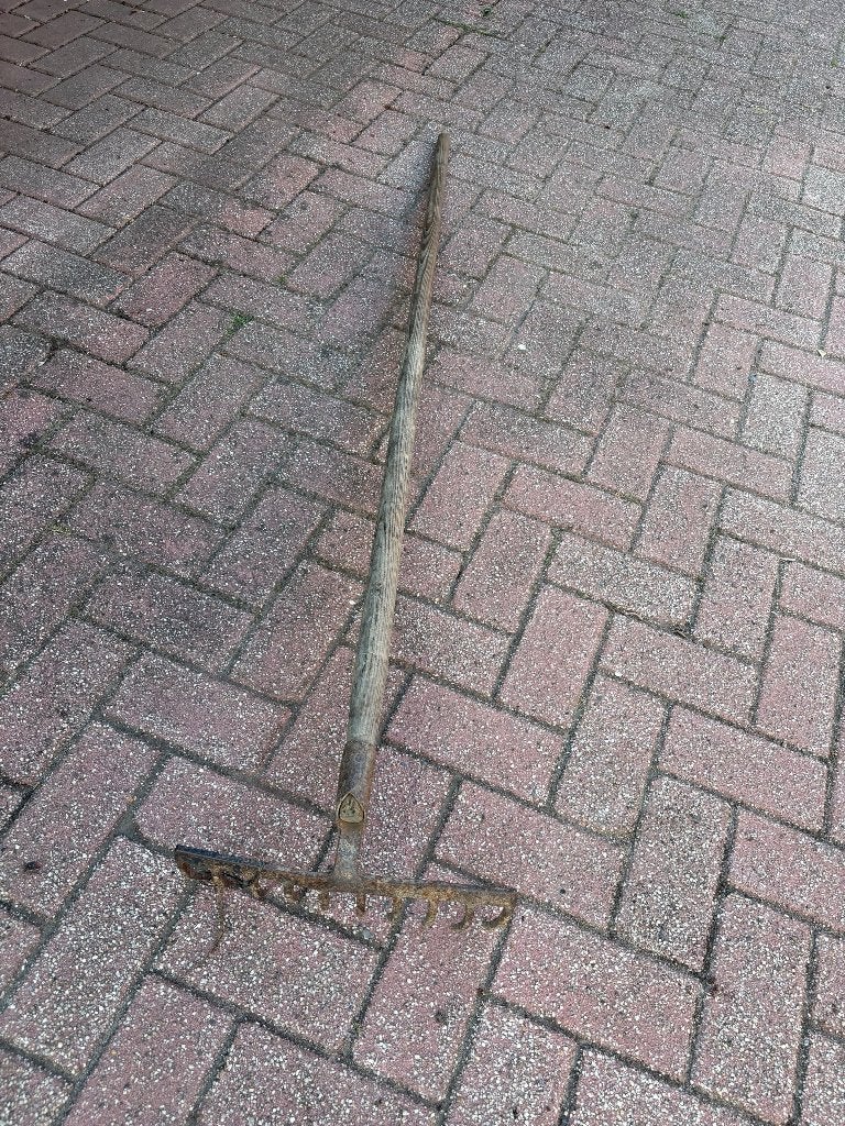 Hark met steel, Ophalen, Gebruikt, Hark