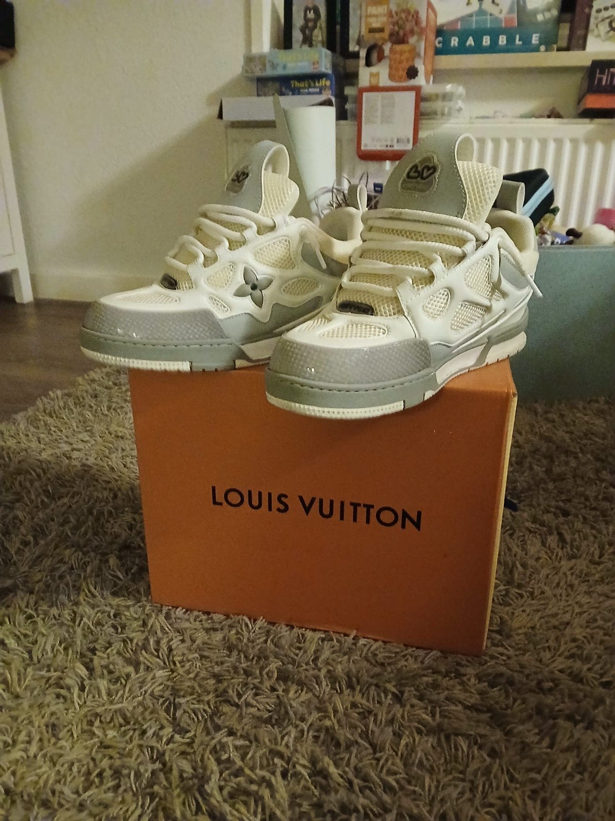 Louis Vuitton Skate Sneakers Maat 44 - Zo goed als nieuw, Kleding | Heren, Schoenen, Wit, Ophalen of Verzenden, Louis Vuitton
