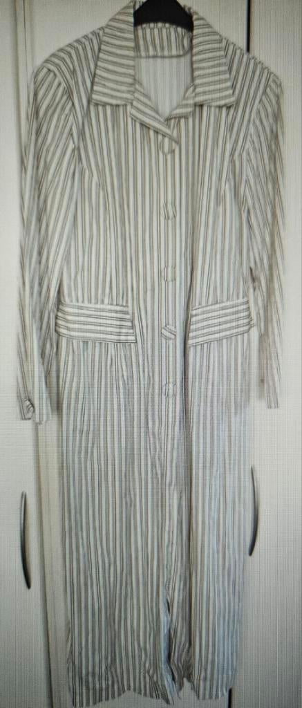 Robe manteaux ecru beige bruin maat 38, Ophalen of Verzenden, Gedragen