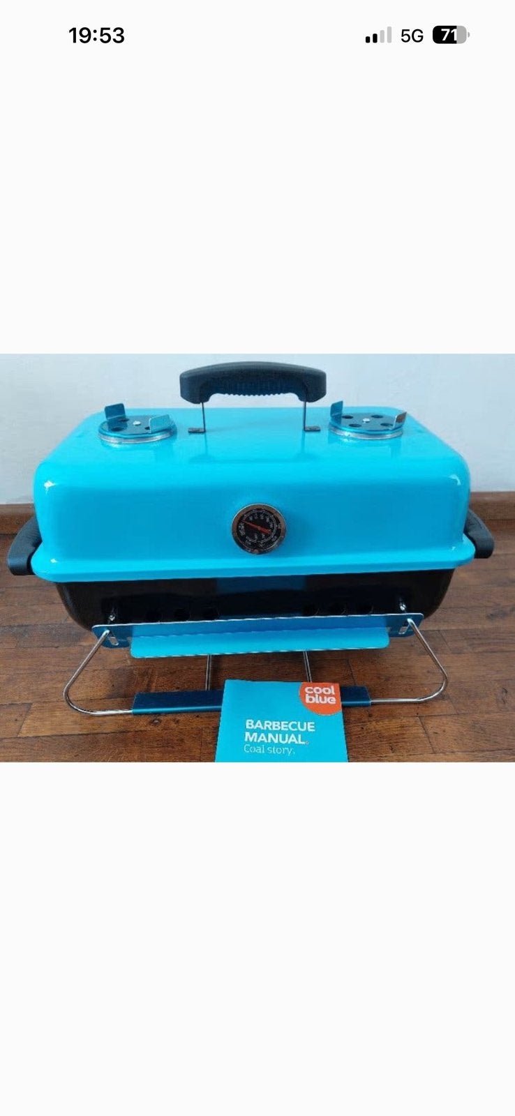 Barbecue uit coolblue kerstpakket, Ophalen, Zo goed als nieuw
