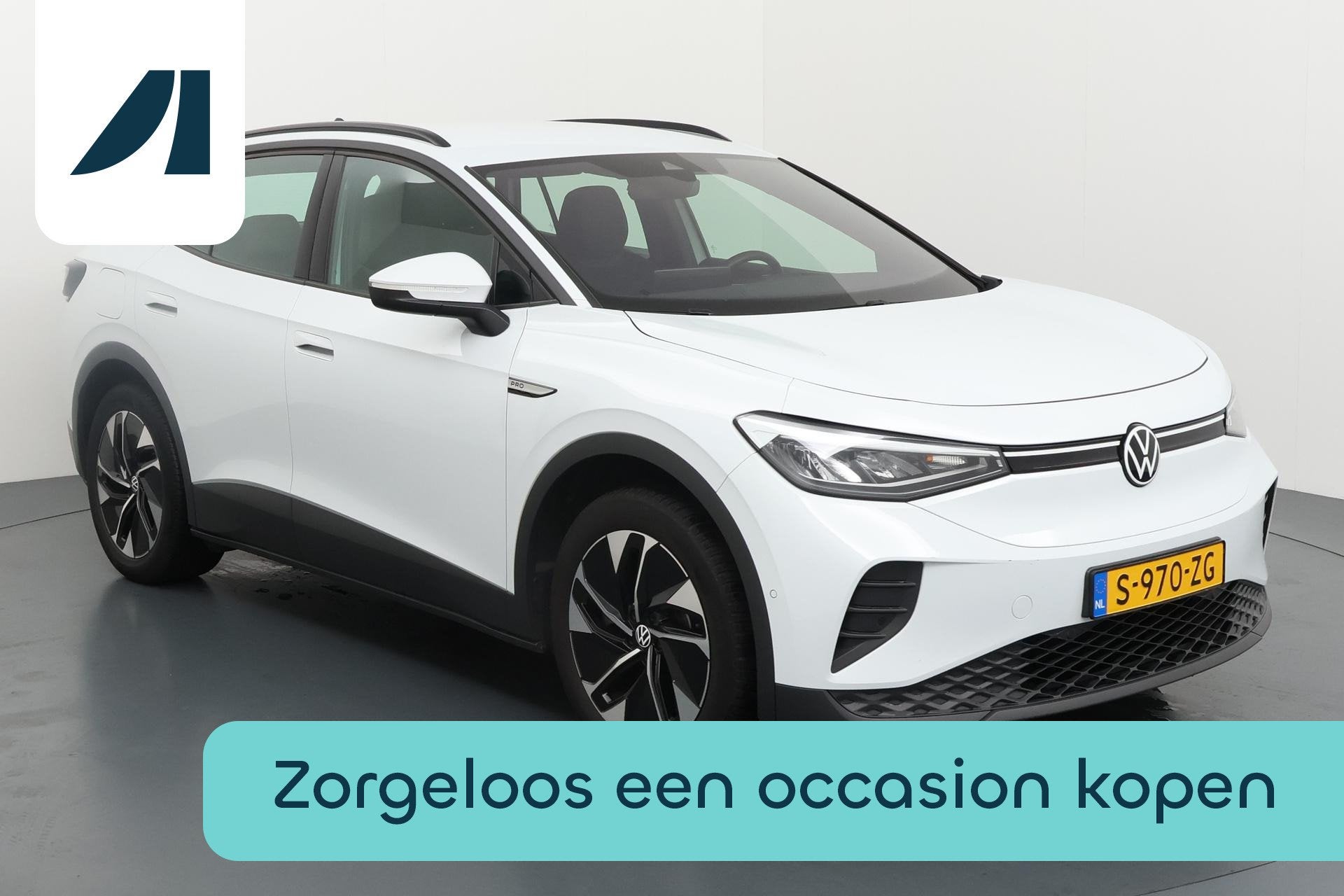 Volkswagen ID.4 Pro 77 kWh Ruimte comfort en slimme technolo, Auto's, Automaat, Gebruikt, 2020 kg, Wit