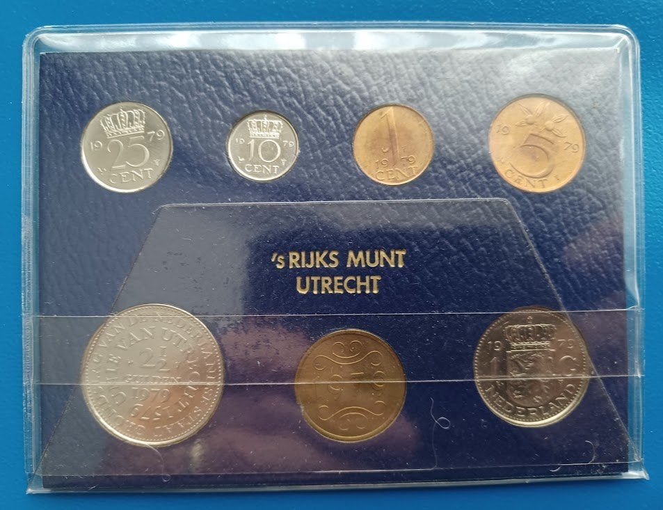Nederland Jaarset Munten 1979 - FDC, Verzenden, Koningin Juliana, Setje