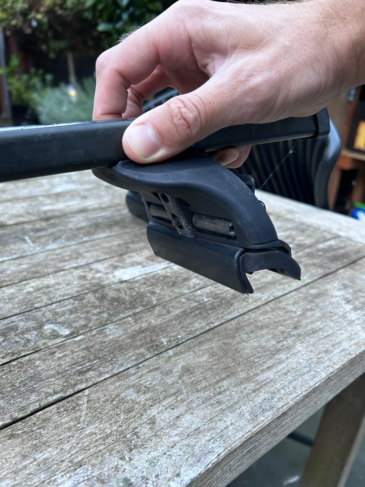 Thule 753 dakdragers met 2 sleutels, Ophalen, Gebruikt