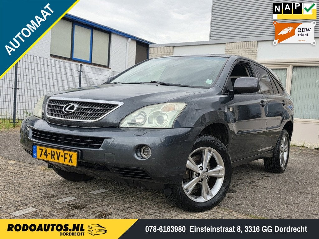 Lexus RX 400H V6 AWD Executive Navi/Camera/Airco ✅, Automaat, 3311 cc, Gebruikt, Stoelverwarming