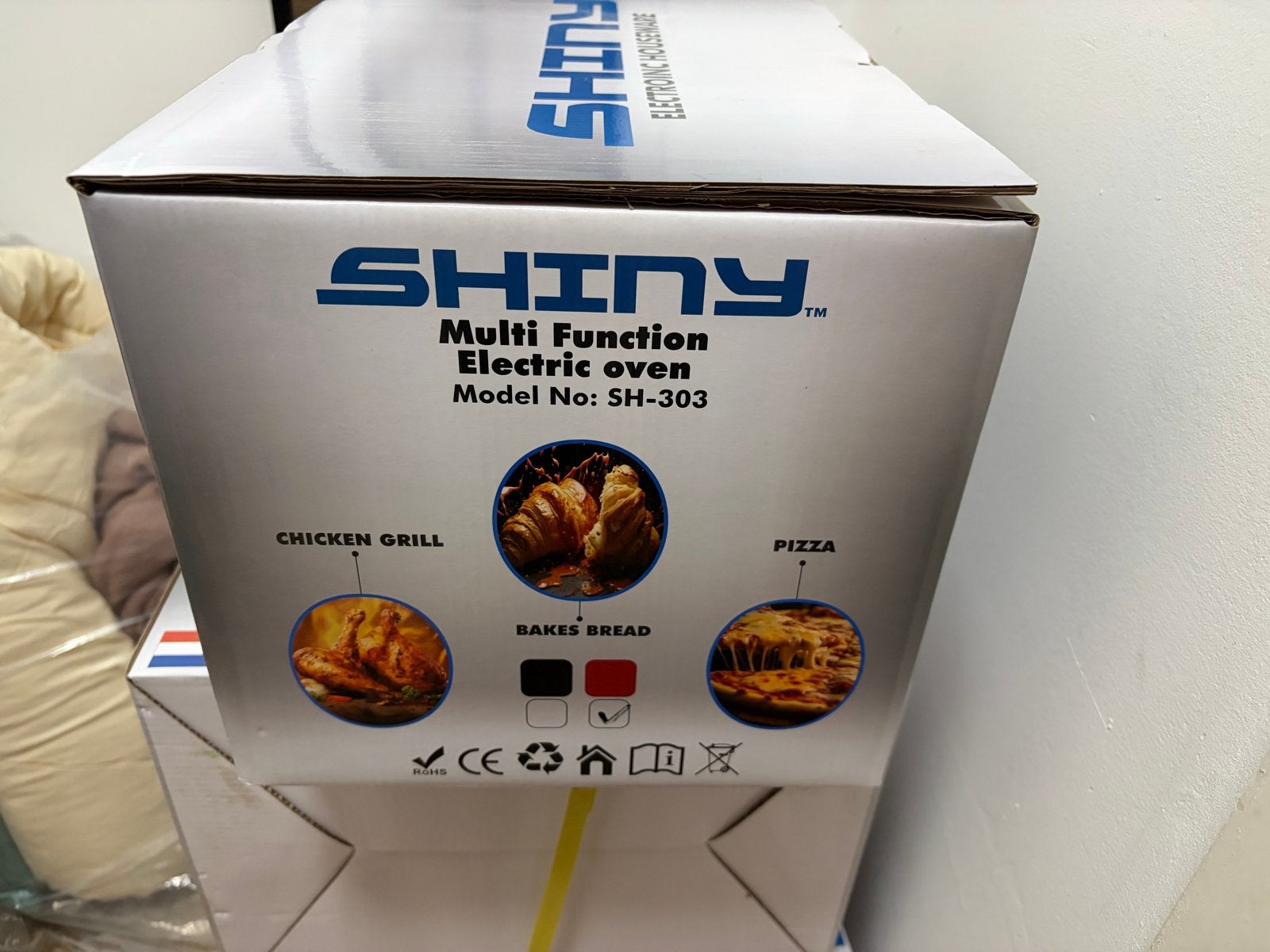 Shiny SH-303 Multifunctionele Elektrische Oven 12L, MT-GO Trade, Minder dan 45 cm, Mtgotransport@gmail.com, Overige merken
