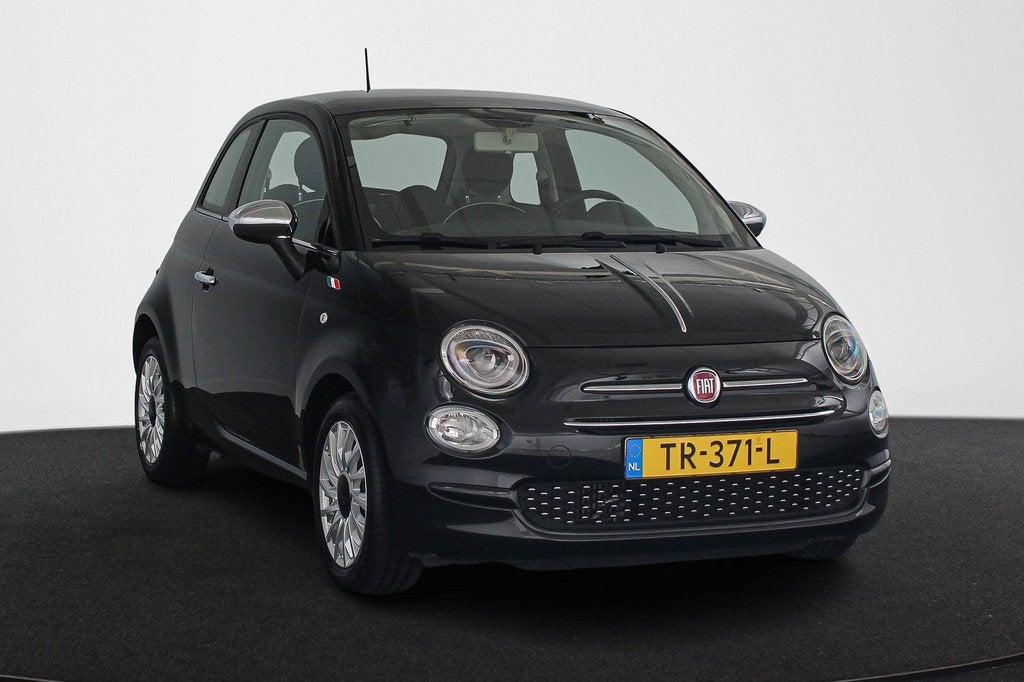 Fiat 500 0.9 TwinAir Turbo Lounge Apple CarPlay Panoramadak, Auto's, Voorwielaandrijving, Stof, Gebruikt, Origineel Nederlands