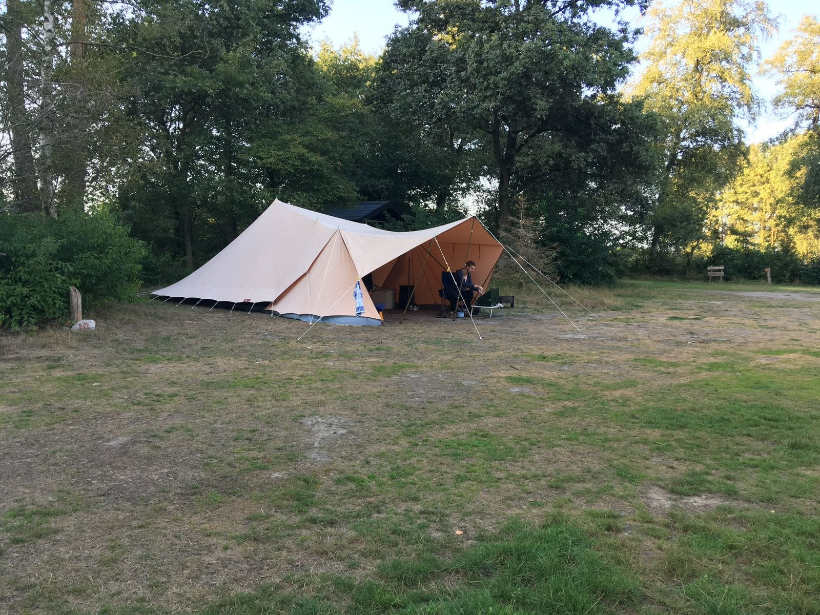 Complete De Waard Lepelaar, Caravans en Kamperen, Tenten, Ophalen, Zo goed als nieuw, Tot en met 4