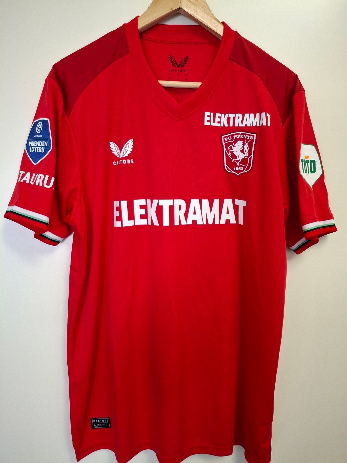 Fc Twente Match Worn Thuisshirt Sayfallah Ltaief 2024-2025, Verzamelen, Sportartikelen en Voetbal, Ophalen of Verzenden, Shirt