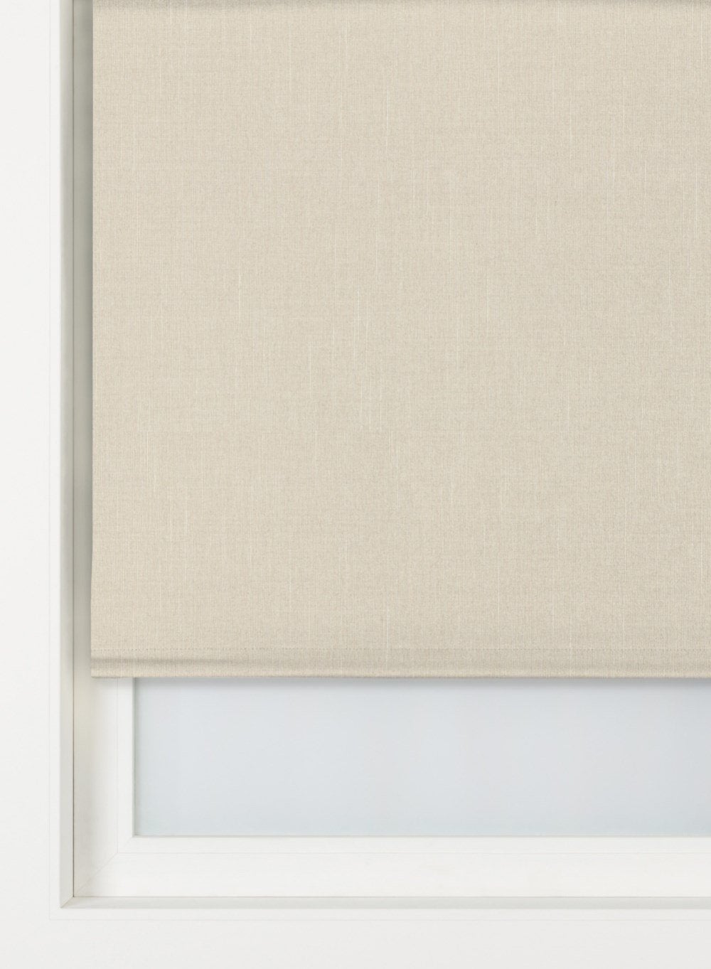 HEMA Rolgordijn Verduisterend Ecru - Nieuw (86x103 cm), Huis en Inrichting, Stoffering | Gordijnen en Lamellen, Verduisterend