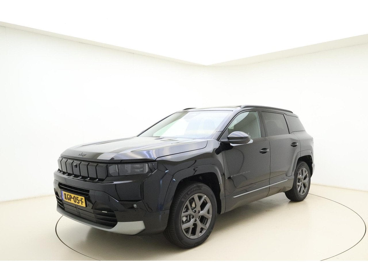 Jeep Compass 1.2 e-Hybrid First Edition | LED matrix verlich, Auto's, Jeep, Automaat, 145 pk, Gebruikt, 1199 cc