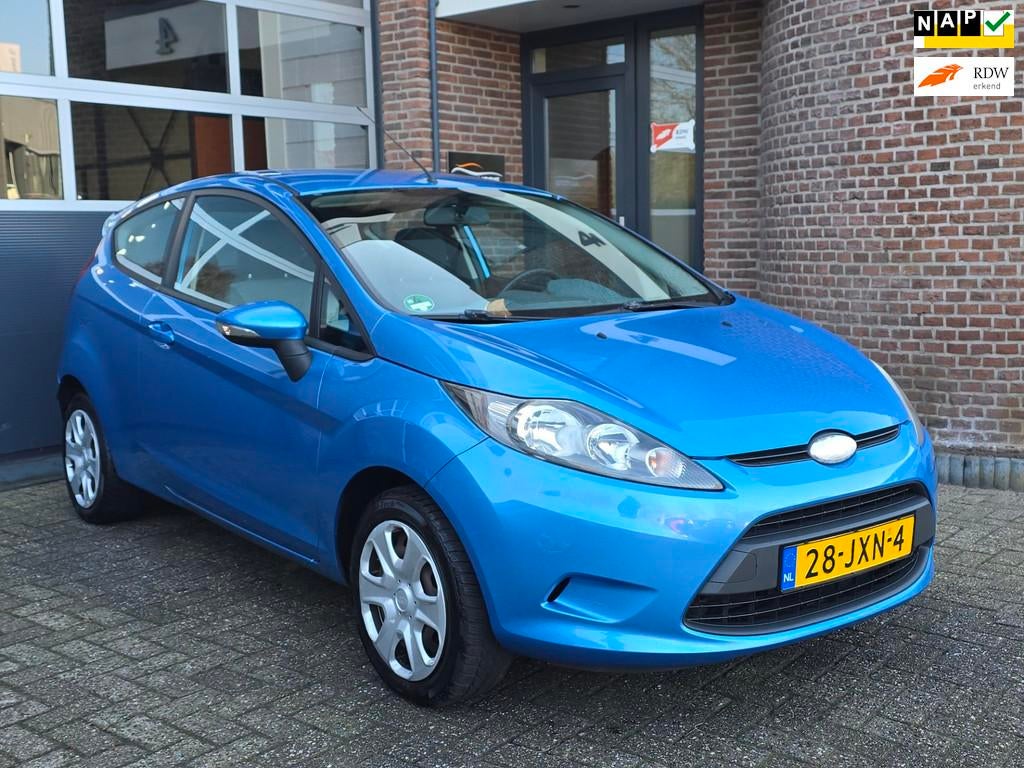 Ford Fiesta 1.25 Trend Apk |Nap |Airco |3DR, Voorwielaandrijving, Euro 5, 4 cilinders, Origineel Nederlands