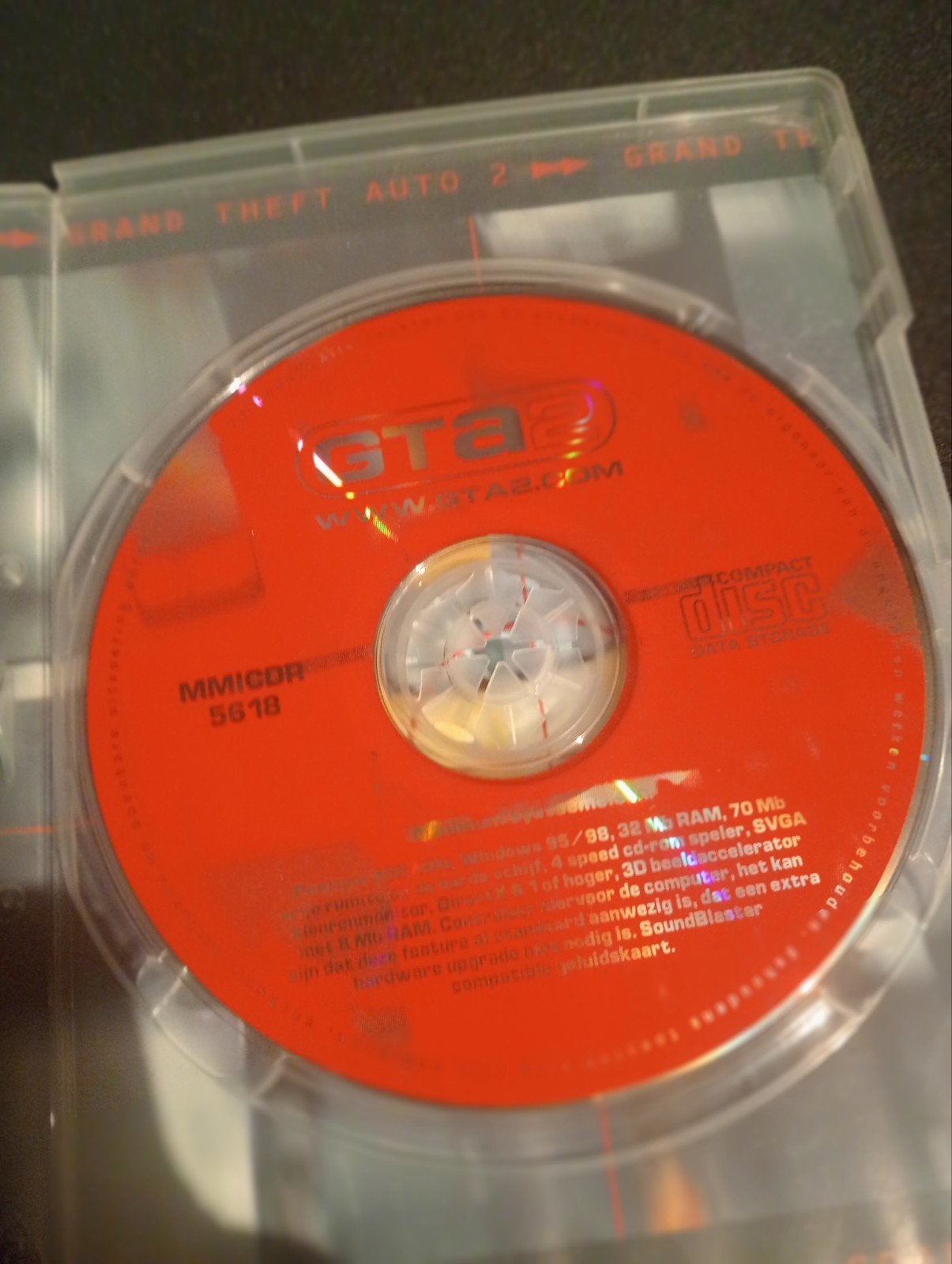 GTA 2 PC CD-ROM - Gebruikt, Mooi Collectible, Spelcomputers en Games, Ophalen of Verzenden, Gebruikt, Avontuur en Actie, Vanaf 18 jaar