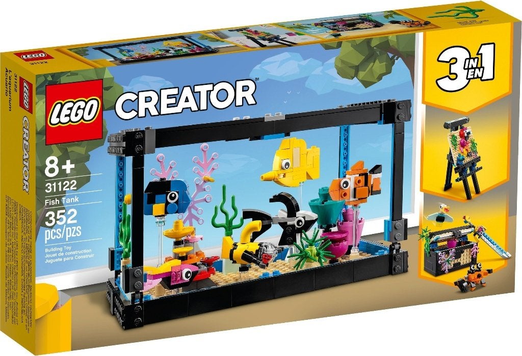 LEGO Creator 31122 Fish Tank, Kinderen en Baby's, Lego, Nieuw, Ophalen of Verzenden, Compleet