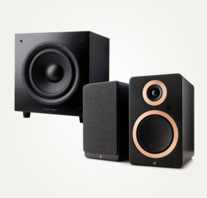 Argon Audio FORTE A5 Mk2 plus de Argon audio malmö sub 6, Ophalen, Zo goed als nieuw, Subwoofer, Overige merken
