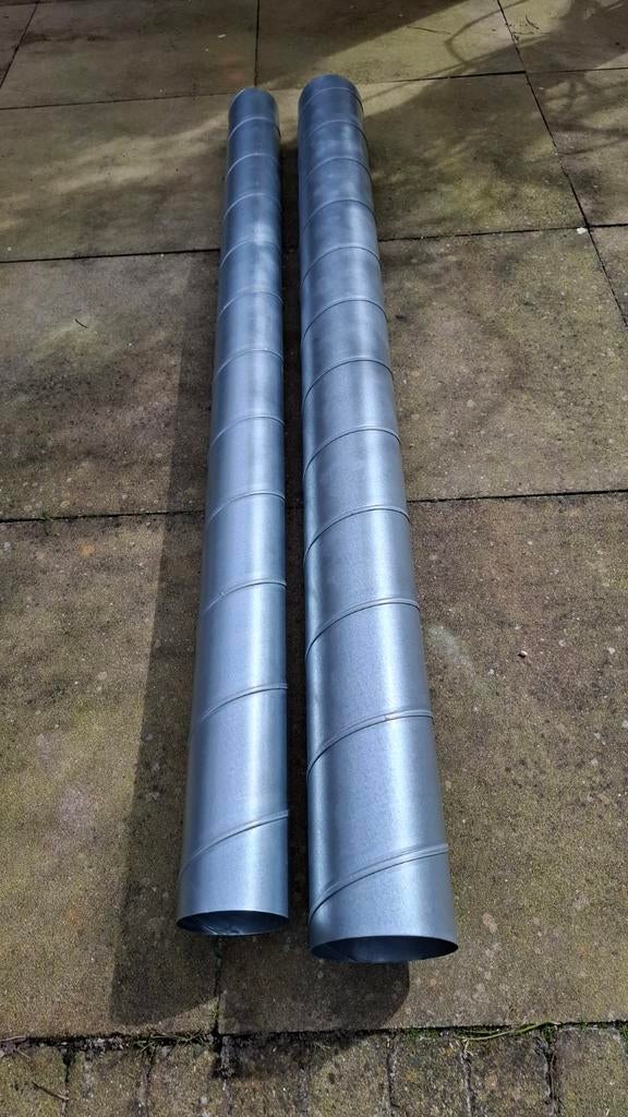 Ventilaiekanaal Spirobuizen 100mm en 125mm lengte 1,50 meter, Ophalen, Afzuiger