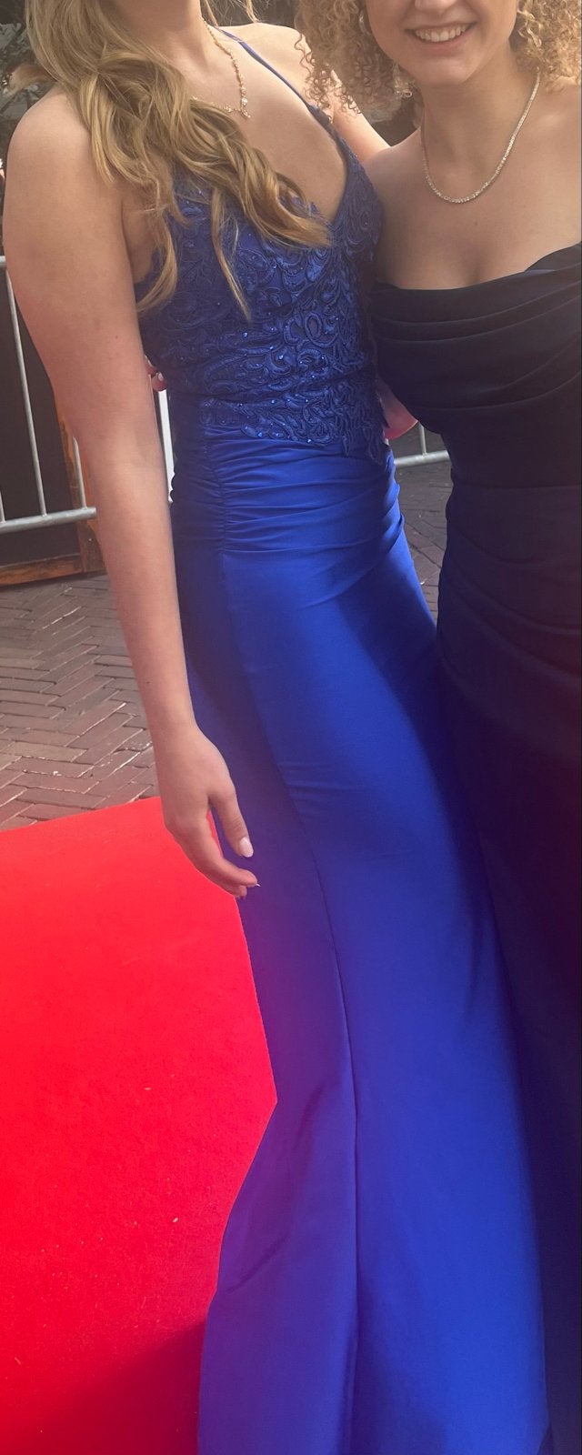 Prachtige koningsblauwe galajurk - Maat XS, Galajurk, Blauw, Ophalen of Verzenden, Zo goed als nieuw