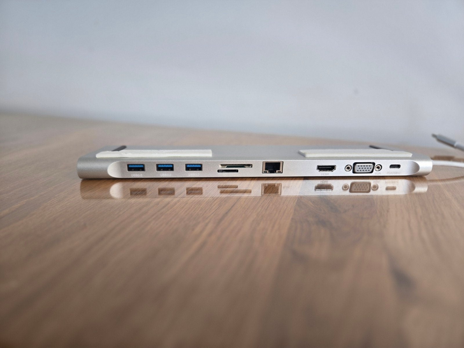 USB-C Docking Station/USB-hub met HDMI, VGA, Ethernet, Docking station, Onbekend, Ophalen of Verzenden, Laptop
