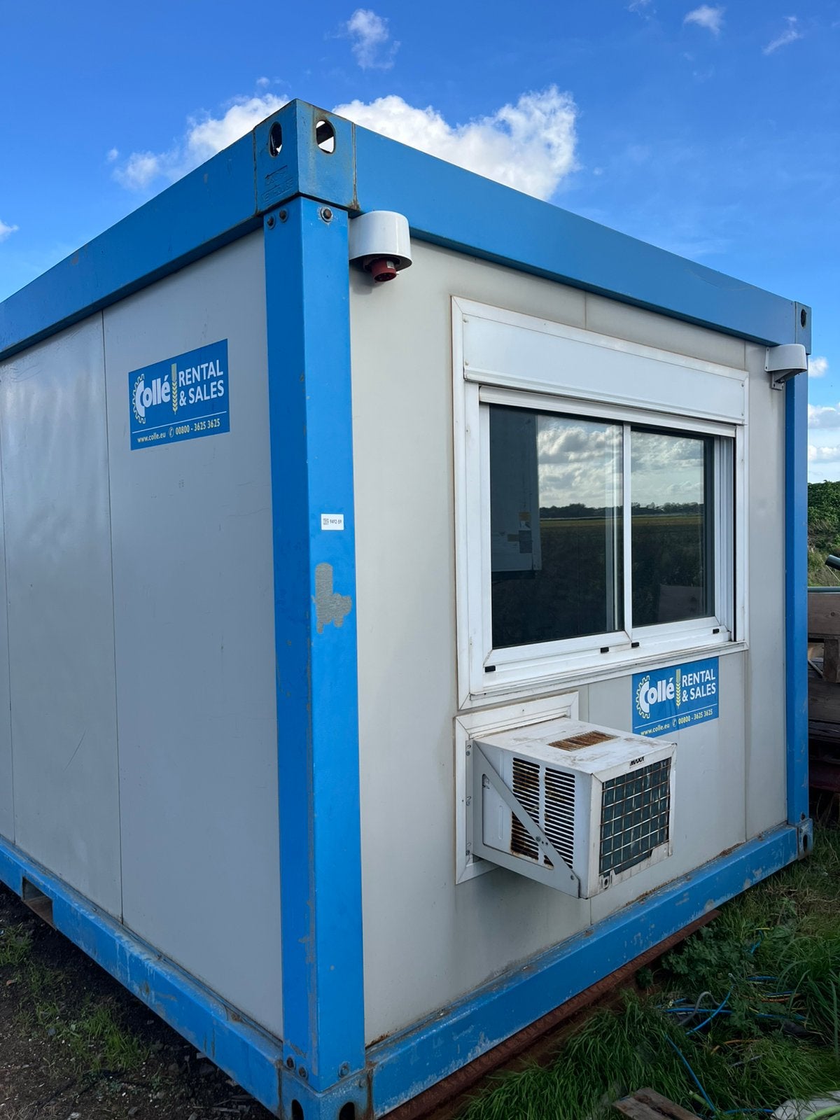 Unit container, Ophalen