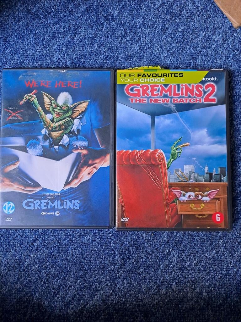 Gremlins 1&2 (dvd), Ophalen of Verzenden, 1980 tot heden, Zo goed als nieuw