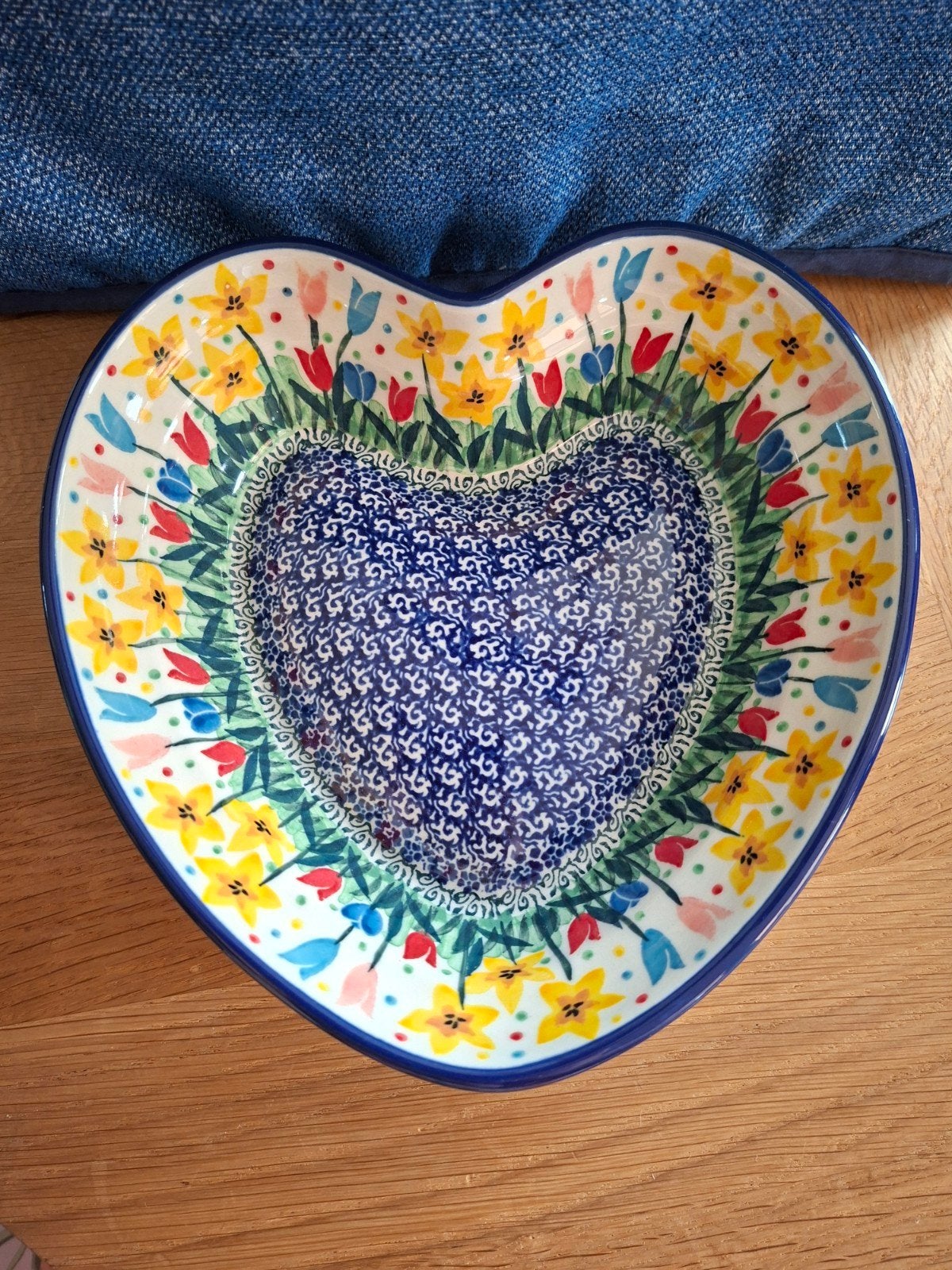 Bunzlau ovenschaal hart - 20 cm, ., Keramiek, Nieuw, Ophalen of Verzenden