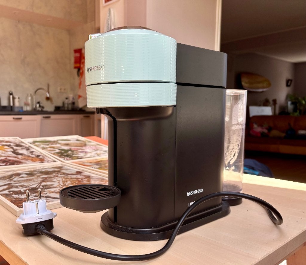 Nespresso x Liberty Vertuo Pop (Limited Edition) - Mintgroen, Ophalen, Gebruikt, Koffiemachine