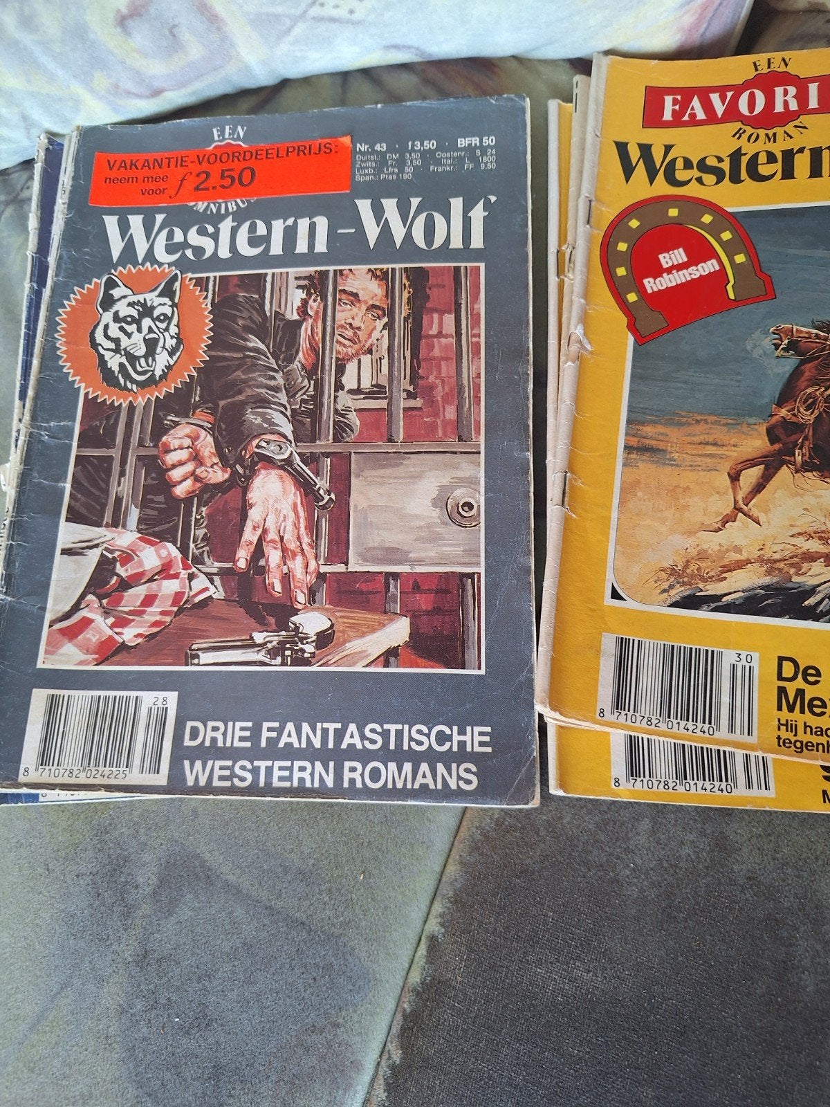 Grote collectie Western romans - Diverse titels, Boeken, Ophalen of Verzenden, Gelezen, Diverse auteurs (o.a. Ben Williams, John Benteen, Bill Robinson)
