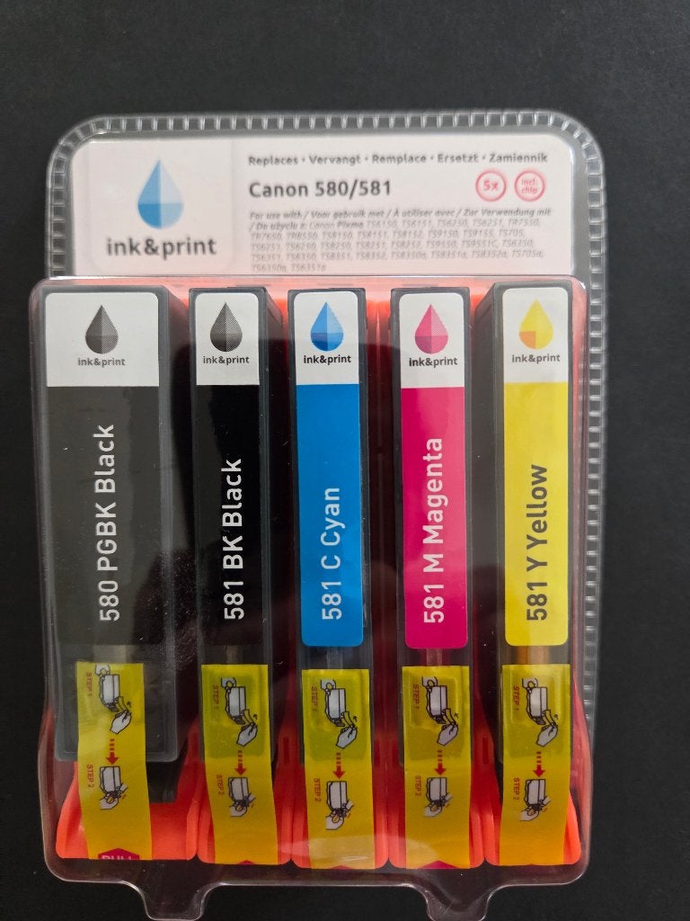 Kleuren cartridge's voor diverse printers Canon, Ophalen, Nieuw, Cartridge, Inkt & Print