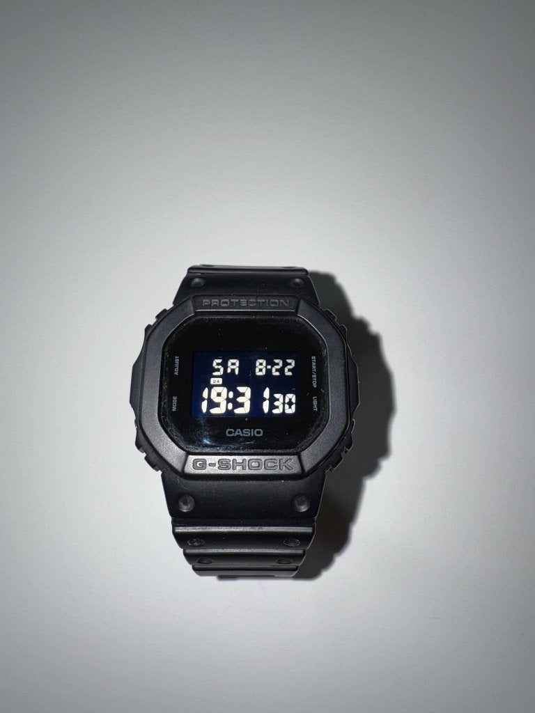 Casio G-Shock DW-5600UBB-1, Casio G-Shock, Zwart, Ophalen of Verzenden, Zo goed als nieuw