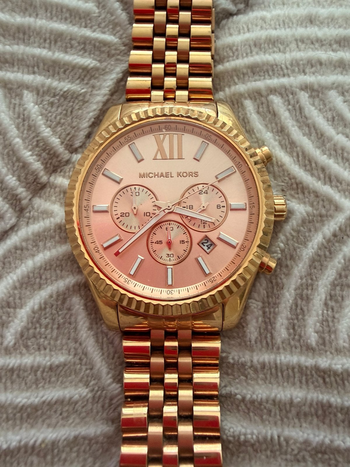 Michael Kors horloge, Ophalen of Verzenden, Zo goed als nieuw, Polshorloge, Overige merken
