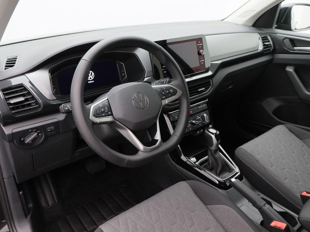 Volkswagen T-Cross Life Edition 1.0 TSI 116 pk | Stoelverwar, Auto's, Volkswagen, Euro 6, Zwart, Nieuw, 3 cilinders
