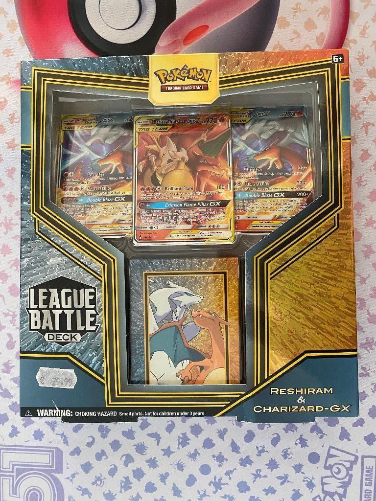 Pokemon Reshiram & Charizard GX League Battle Deck TCG, Ophalen of Verzenden, Nieuw, Meerdere kaarten, Foil