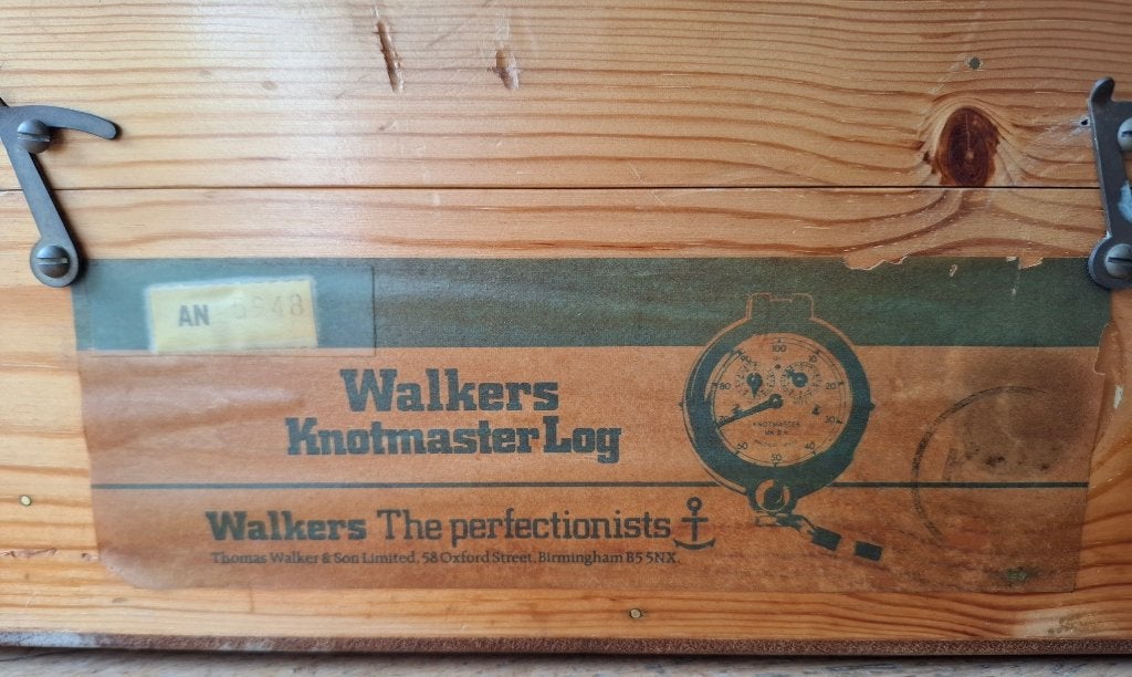 Complete Walker's Knotmaster Log Mk IIIA in originele kist, Ophalen of Verzenden, Gebruikt, Motorboot of Zeilboot, Gebruiksvoorwerp
