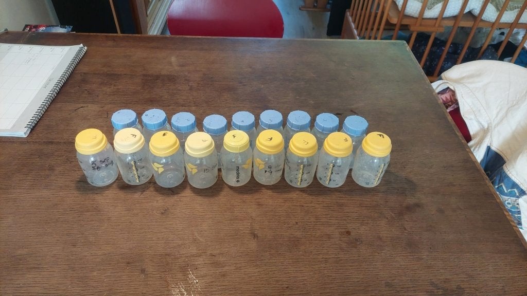 Moedermelkflesjes, Gebruikt, Medela, Overige typen, Ophalen of Verzenden