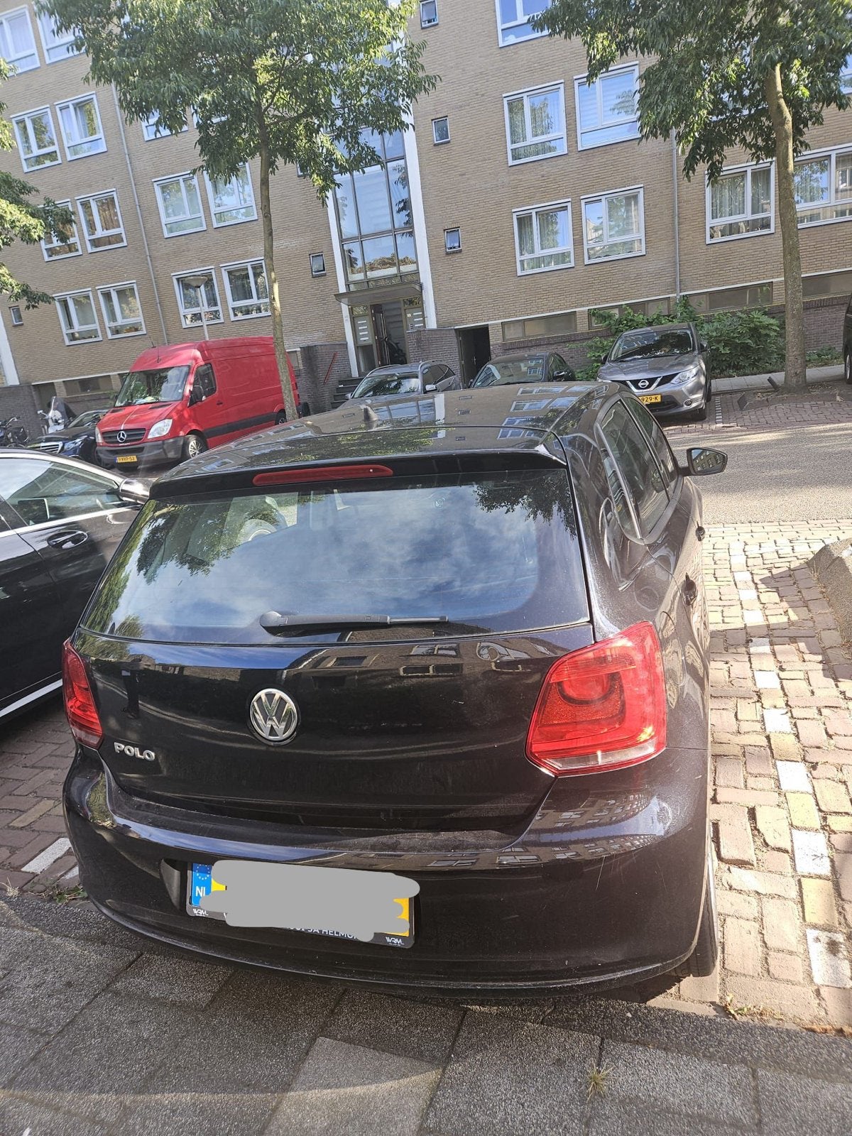 Volkswagen Polo 1.2 51KW 2011 Zwart, Voorwielaandrijving, 967 kg, 40 €/maand, 1198 cc