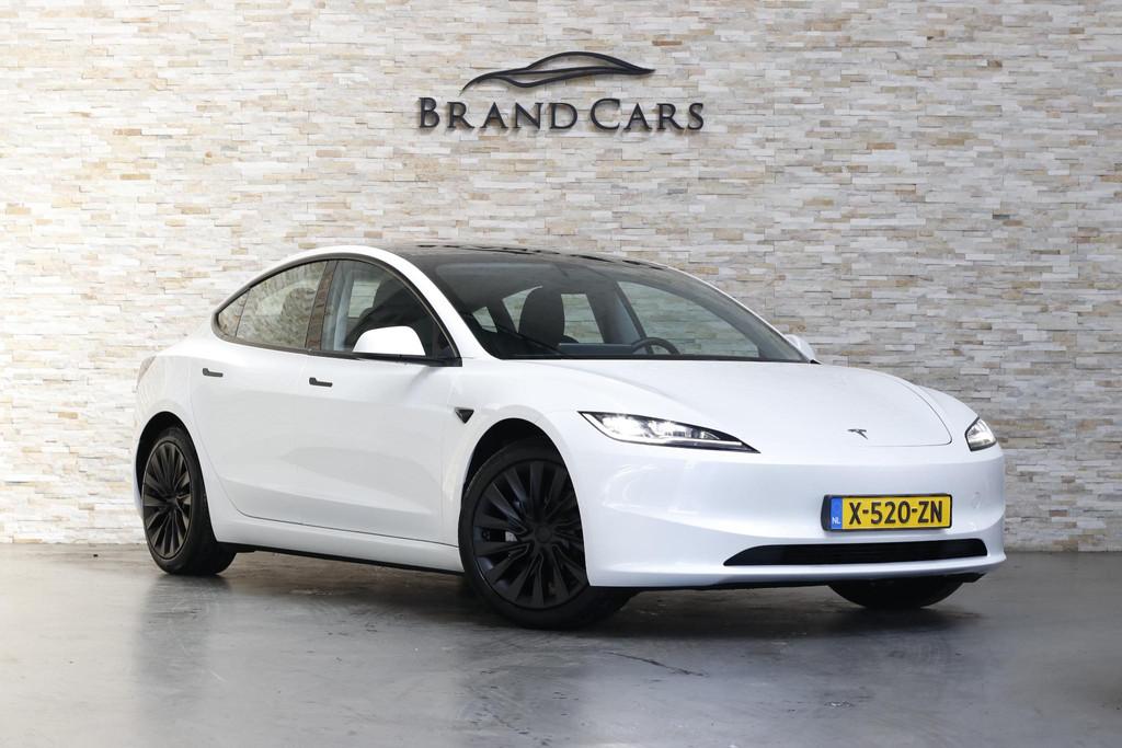 Tesla Model 3 RWD 60 kWh Highland | RWD PREMIUM | AUTOPILOT, Auto's, Tesla, Automaat, Stoelverwarming, Gebruikt, 1736 kg