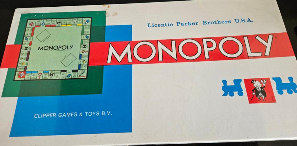 Monopoly spel jaren '80 - Nederlandse Guldens - Nieuw in fol, Vijf spelers of meer, Ophalen of Verzenden, Nieuw, Parker Brothers