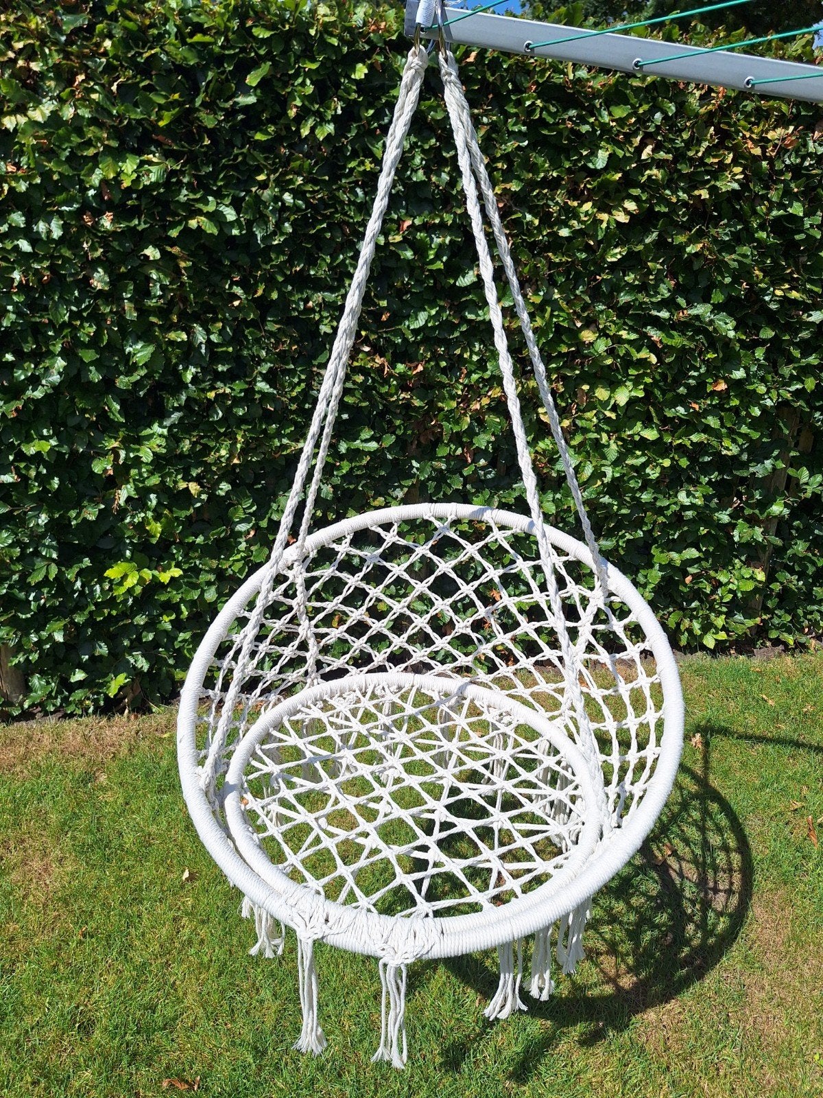 Hangstoel Rebecca,creme,nieuw,tuin,, Ophalen, Nieuw