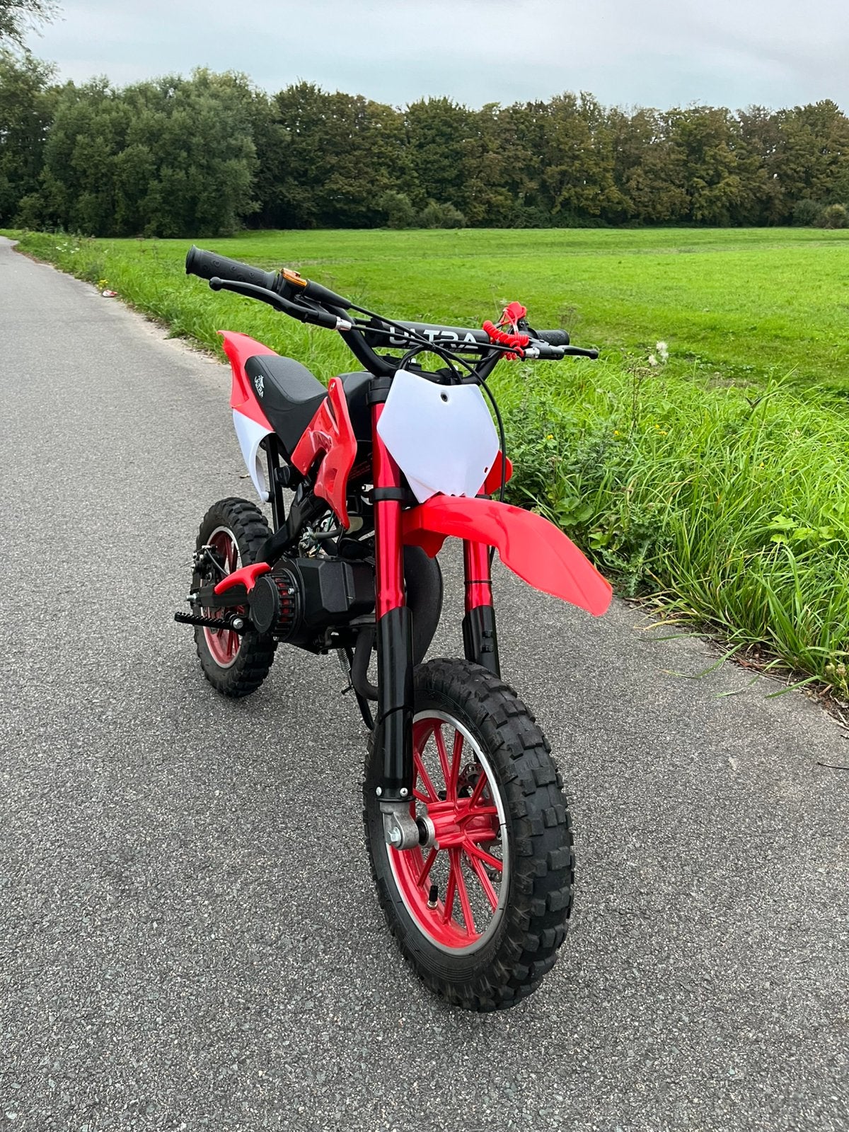 50 cc pitbike, Ophalen of Verzenden, Zo goed als nieuw, 50 cc, Pitbike