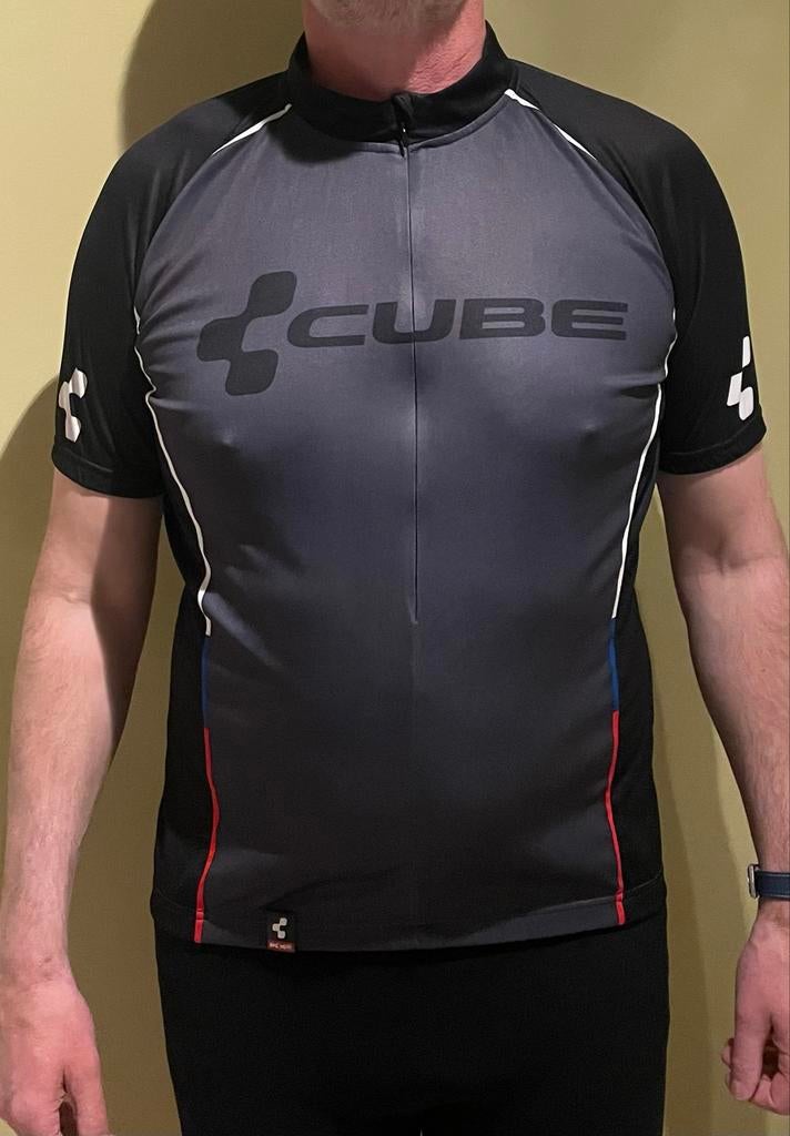 Cube Wielershirt XL - Zo goed als nieuw, Fietsen en Brommers, Fietsaccessoires | Fietskleding, Heren, Ophalen of Verzenden, Zo goed als nieuw