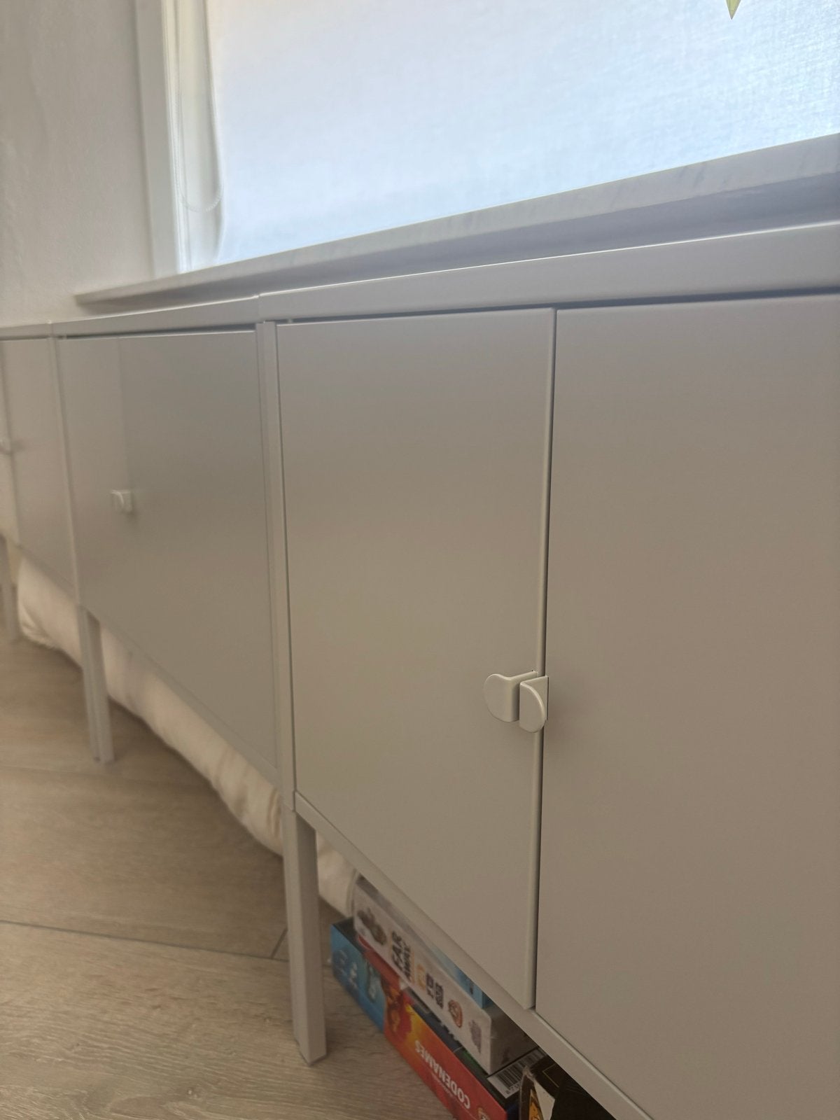 3 IKEA LIXHULT lockers, Ophalen, Gebruikt