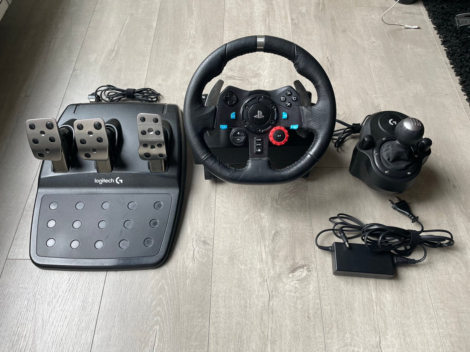 Logitech G29 Racestuur + Pedalen + Shifter (zgn), Ophalen, Racestuur, Force feedback, PlayStation