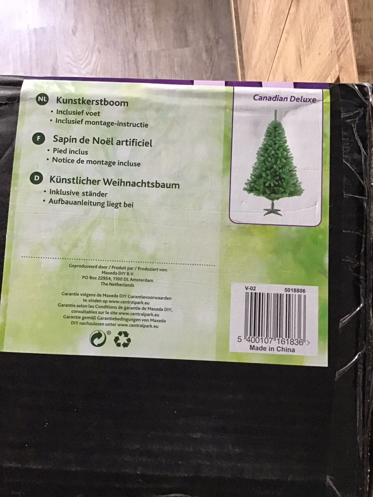 Kunst kerstboom, Ophalen, Zo goed als nieuw