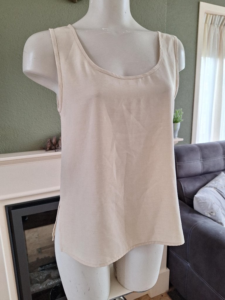 Zapa prachtige beige crème top shirt M 38 40, Kleding | Dames, Maat 38/40 (M), Verzenden, Beige, Zo goed als nieuw
