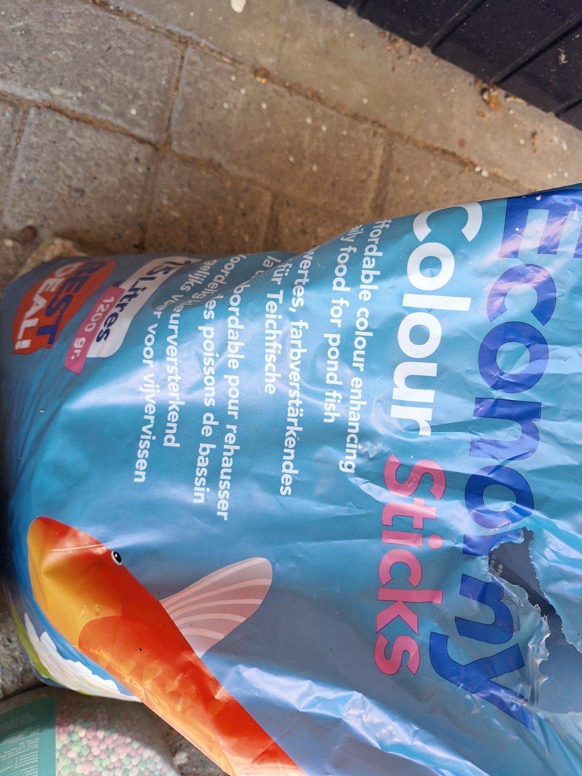 Visvoer, voor goudvissen in vijver., Dieren en Toebehoren, Dierenvoeding, Ophalen, Vis