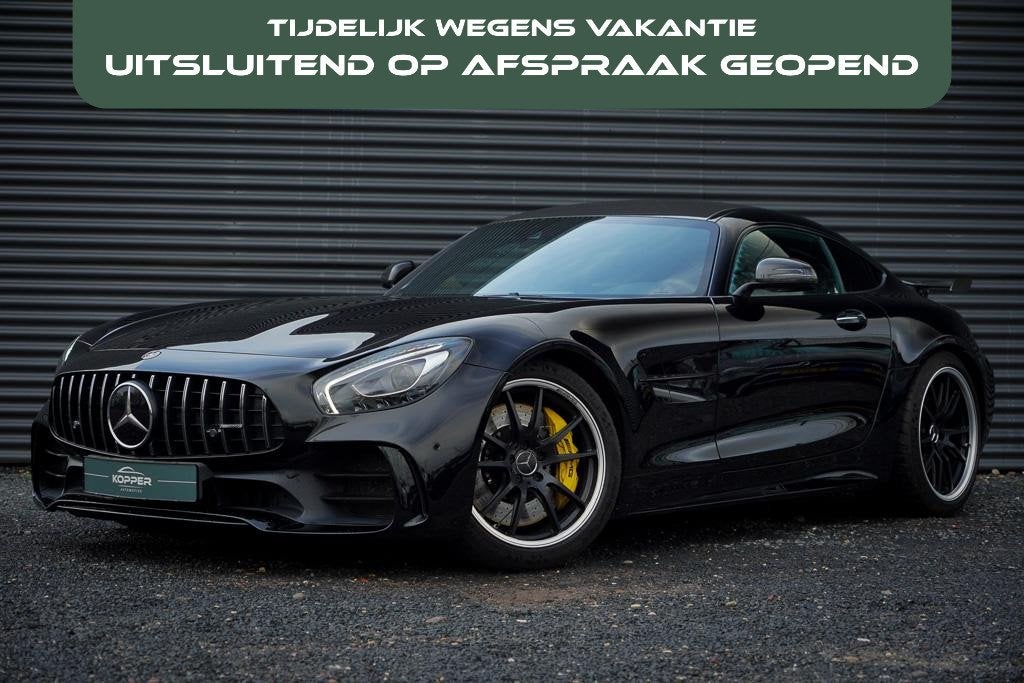 Mercedes-Benz AMG GT 4.0 R, Auto's, Achterwielaandrijving, Gebruikt, Leder en Stof, Zwart