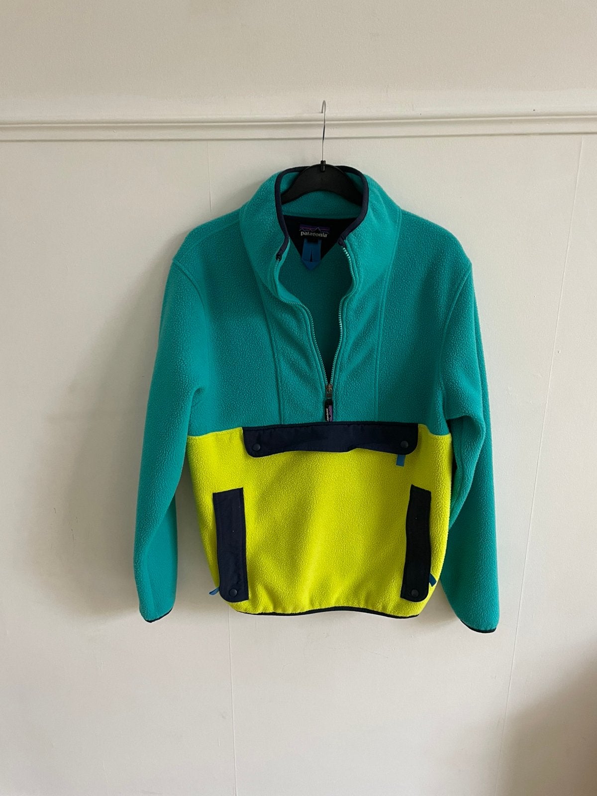 Patagonia Synchilla Fleece sweater heren phosphorus green, Kleding | Heren, Ophalen of Verzenden, Zo goed als nieuw, Maat 48/50 (M)