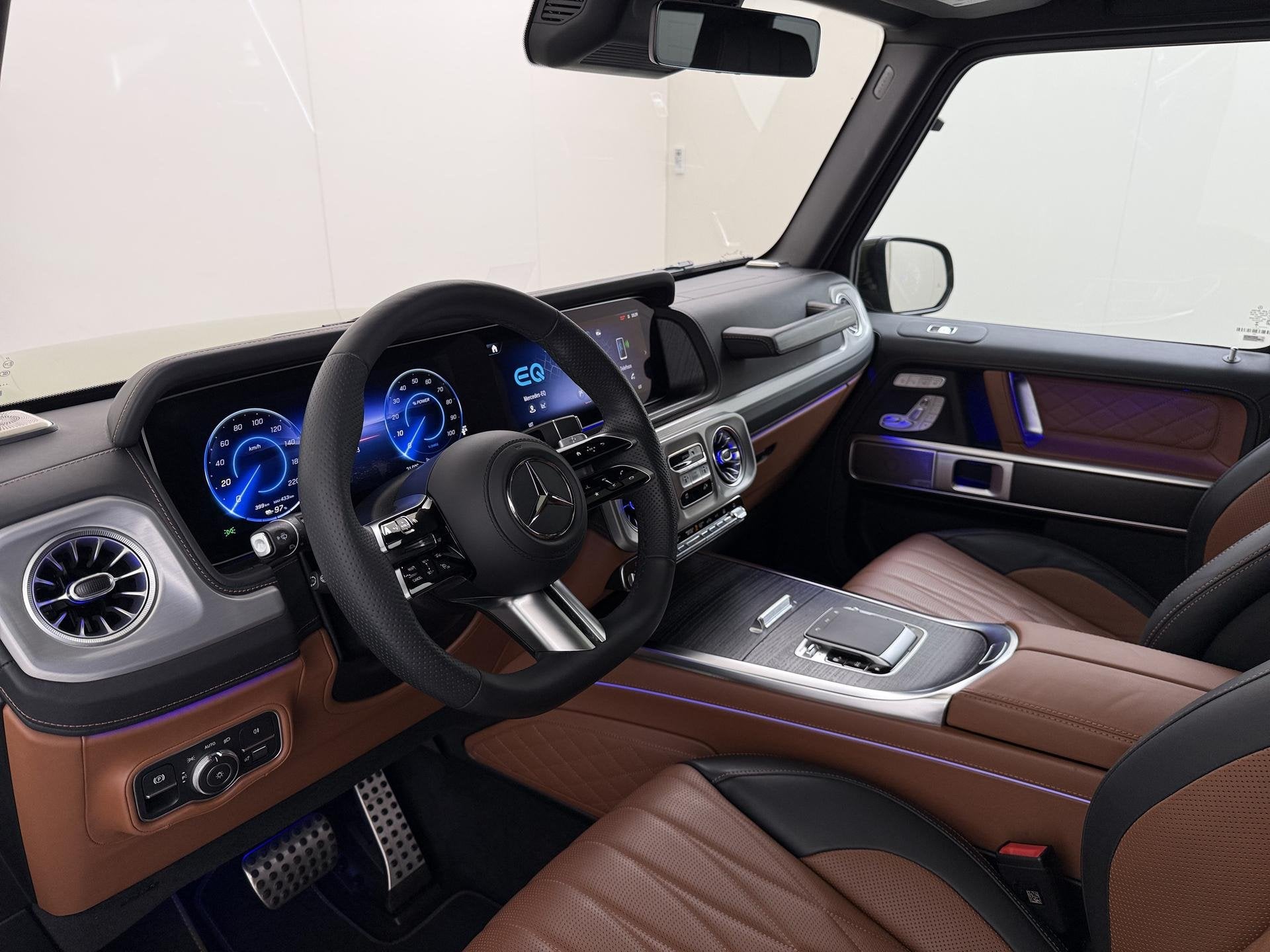 Mercedes-Benz G-klasse 580 met EQ-Technologie 116 kWh, Auto's, Mercedes-Benz, Automaat, Verblindingsvrij grootlicht, Gebruikt